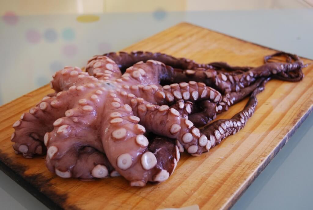 Galician style octopus